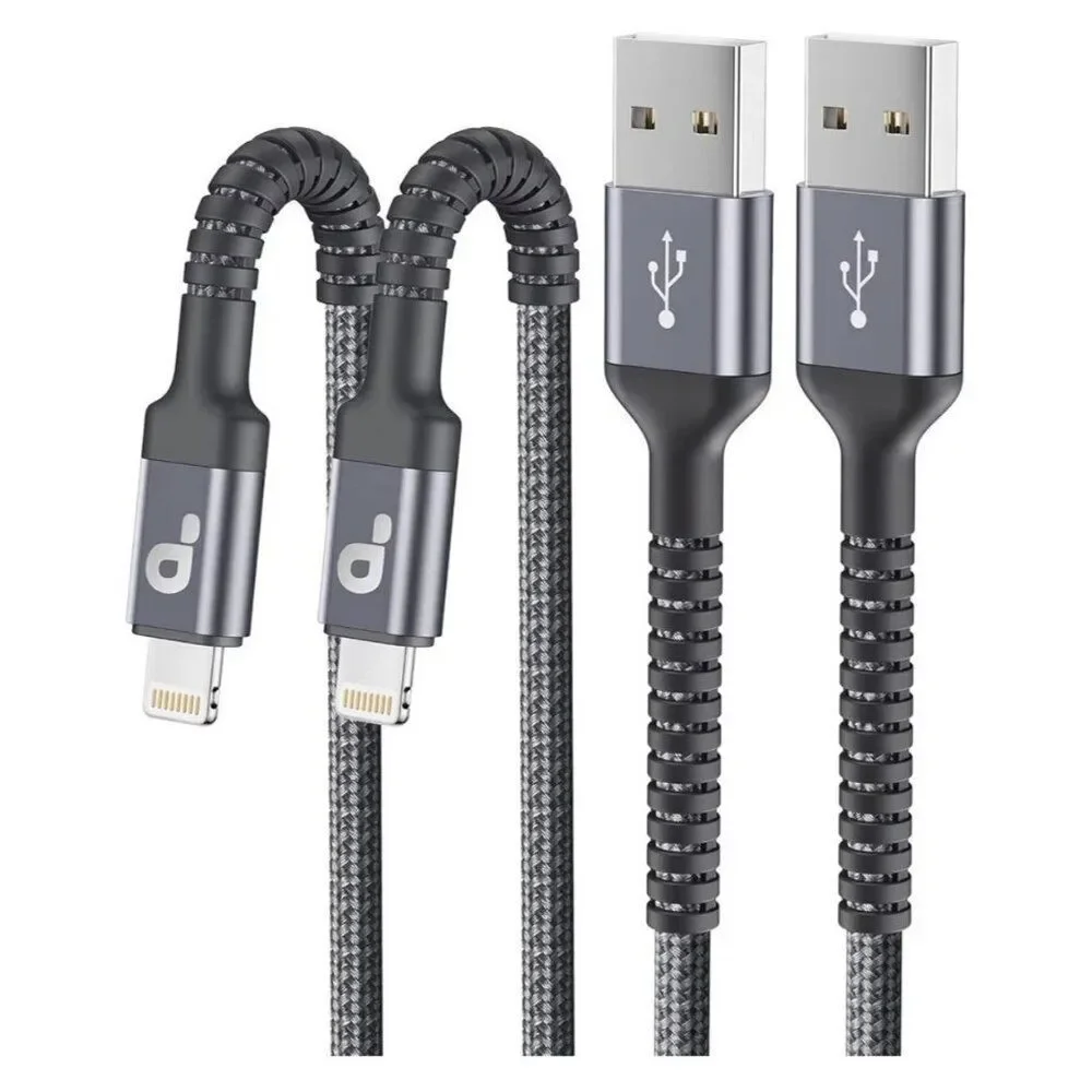 iPhone 2 Pack 10 Foot Charger For iPhone Braided